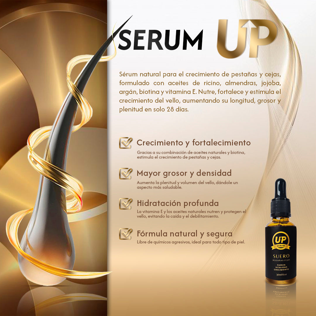 SERUM UP - ALARGAMIENTO DE PESTAÑAS Y CEJAS