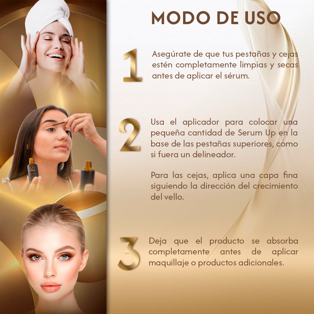 SERUM UP - ALARGAMIENTO DE PESTAÑAS Y CEJAS