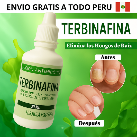 TERBINAFINA - GOTAS PARA HONGOS DE UÑAS