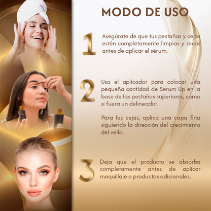 SERUM UP - ALARGAMIENTO DE PESTAÑAS Y CEJAS